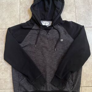 Billabong SP Gray Black Color blocked Hoodie